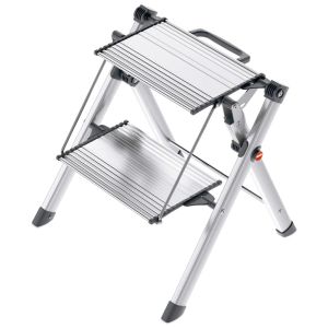 Taburete aluminio mk80 comfortline (2 peldaños)