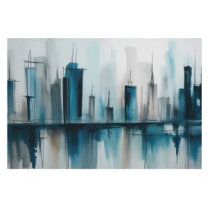 Papel de parede tecido não tecido 250x250 paisagens urbanas tulup