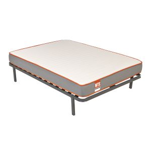 Colchão 150x200cm e estrado wts soul 13 lâminas 18cm montagem incluída