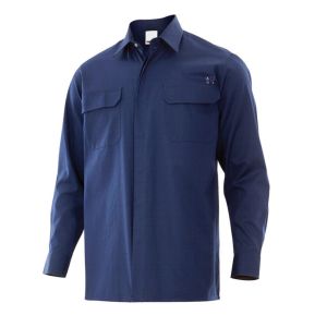 Camisa velilla flame retardant 2xl azul marinho