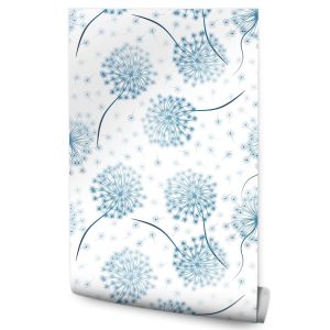 Papel de parede para o quarto dandelion flores natureza  decoração moderna