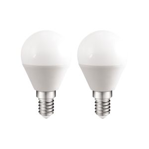 Pack 2 lâmpadas a2bc e14 6w luz neutra 4000k