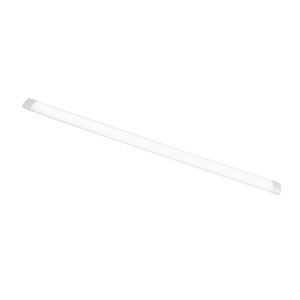 Pack 5 Luminária linear LED 120cm 36w 6000k branco frio, régua e tela