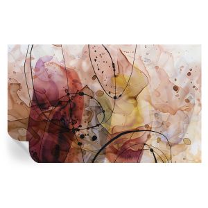 Papel de parede autocolante harmonia abstrata 416x254 tulup