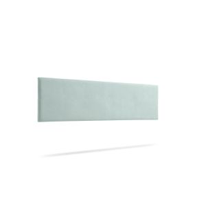 Cabeceira estofada nova aqualine 210x50x5 cm - verde água - moonia