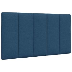 Almofadão de cabeceira 80 cm tecido azul
