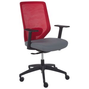 Cadeira de escritório virtuoso vermelho