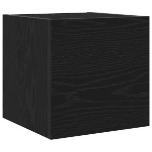 Móvel para tv - helloshop26 - 30,5 x 30 x 30 cm - preto - madeira de engenh