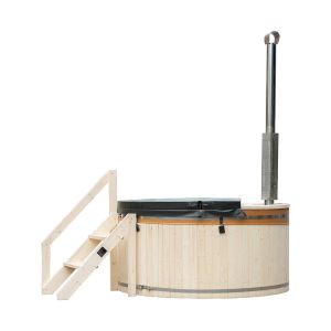 Bañera de hidromasaje con horno skandi m - ø180cm