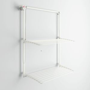 Estendebiancheria 152 cm foxydry plus branco, compacto e prático