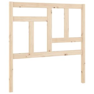 vidaXL cabecero de cama madera maciza de pino 95,5x4x100 cm