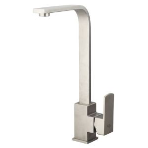 Misturador de cozinha monocomando quadra inox