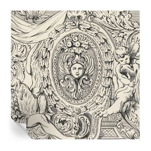 Papel de parede adesivo uma profusão de ornamentos 250x250 tulup