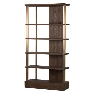 Estanteria mdf acero inox. Noblesse 112x41x218cm