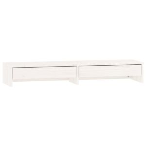 Soporte para monitor blanco 100 x 27 x 15