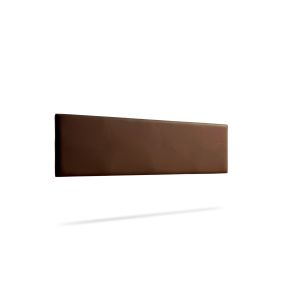 Cabeceira estofada nova pele sintética 115x50x5 cm - moonia