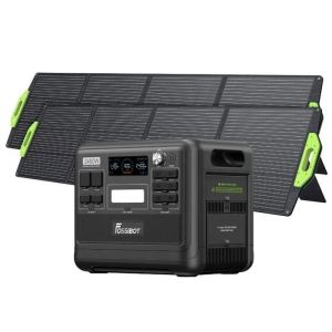 Fossibot - gerador elétrico portátil lifepo4 2048wh 2400w