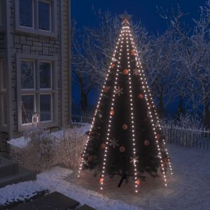 Cordão de luzes para árvore de natal 400 luzes LED 400 cm pt3466