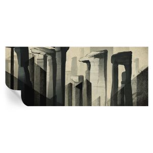 Papel de parede adesivo arquitetura bruta 250x104 tulup