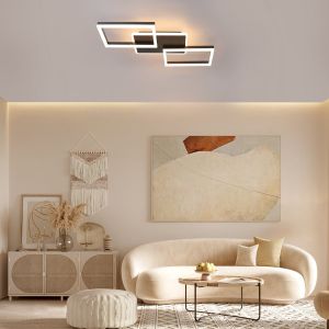 Nettlife LED lâmpada de teto viva de 48 w lâmpada regulável para design