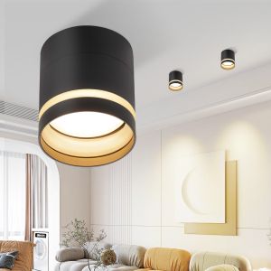 Nettlife downlight LED preto 8.5x8.5