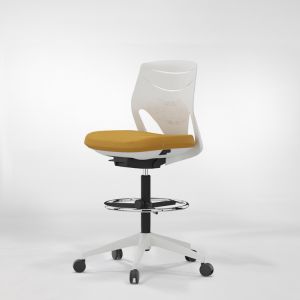 Actiu efit taburete alto cadeira de escritã³rio white sunshine