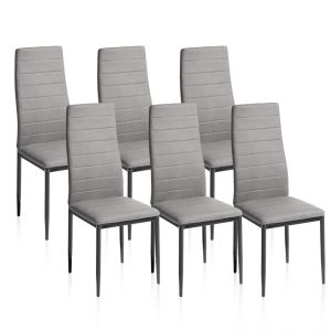 Conjunto de 6 cadeiras de jantar yuri