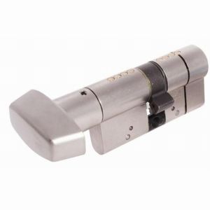 Cilindro de botão t70 niquelado variado - tesa - b30 x 30 mm - dupla proteç