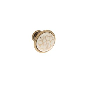 Puxadores para móveis, zamac e porcel, com 34 mm de diâmetro, lote  6