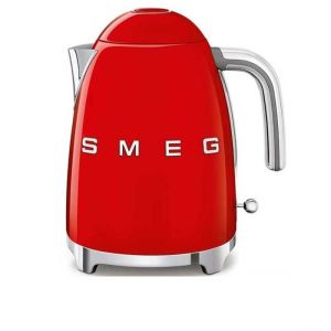Chaleira smeg 50's style klf03rdeu - vermelha - 1,7l - 2400w - anti-calcári