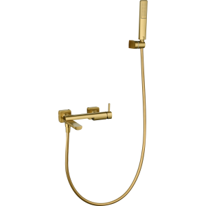 Kit banheira/duche monocomando toscana ouro escovado [ imex® ]