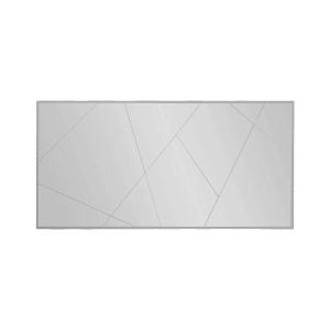 Espelho cessalto, em madeira nobilitada branca 120x60h cm