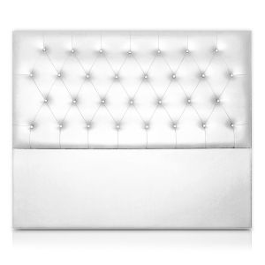 Cabeceros afrodita tapizado polipiel blanco 220x120 de sonnomattress