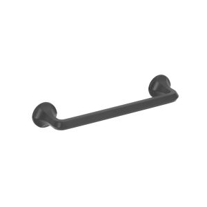 Puxador para mobiliário, zamac, dist  furos 128 mm, preto,balagem  6