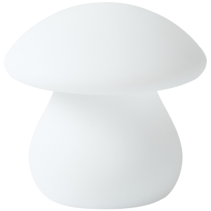 Candeeiro de mesa LED para exterior tuira com comando remoto branco
