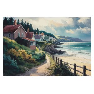 Papel de parede tnt 312x219 casas no penhasco tulup