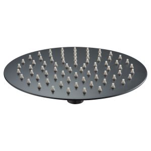Borrifador de chuveiro redondo preto 31x31 [imex®]
