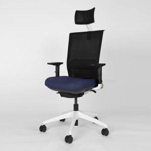 Actiu stay cadeira  ergonómica blue yeti - con cabezal