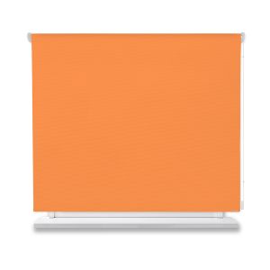 Estor enrollable opaco naranja 230x200cm.