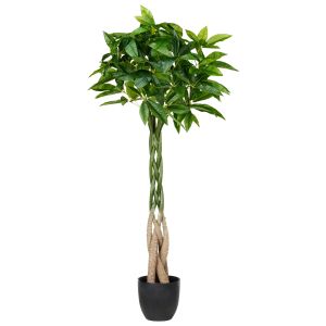 Planta artificial pachira tree 120 cm verde