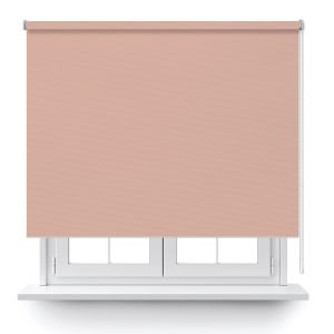 Estor enrollable opaco melocoton 170x150cm.
