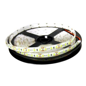 Fita de LED 12v branco  3000k 600LED bobina 5 metros ip65 exterior