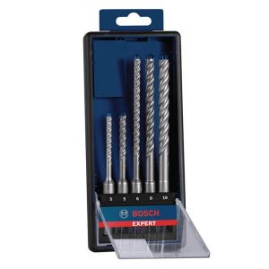 Conjunto de 5 brocas de concreto sds-plus 7x expert Bosch 5/6/6/8/10mm - bo