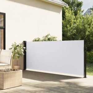 Toldo lateral retrátil 120x500 cm branco egw388764