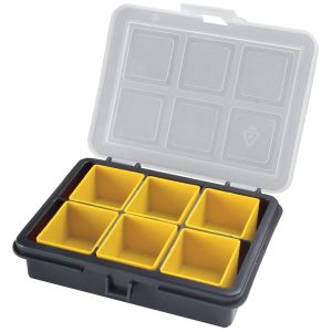 Organizador artplast com 6 caixas removíveis em c120xp100xa28 mm valentino