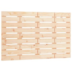 vidaXL cabecero de cama de pared madera maciza de pino 96x3x63 cm