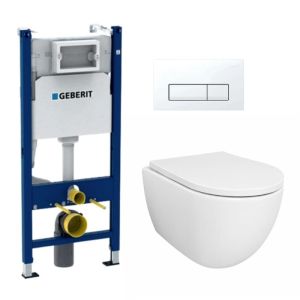 Pack geberit duofix + delta 50 branco + wc swiss 53 tornado ab