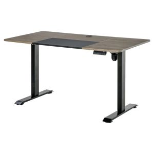 Secretária elétrica de pé 140x70x72-116 cm vinsetto