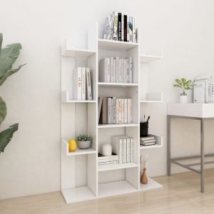 Estante 86x25,5x140 cm derivados de madeira branco