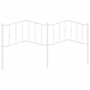 vidaXL cabecero de metal blanco 200 cm